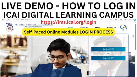 icit lms|ICAI Digital Learning Campus.